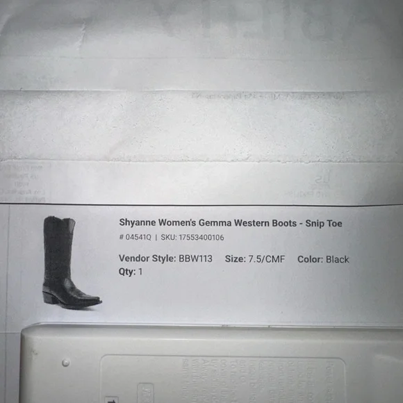 Idylwind Shyanne Women’s Gemma Western Boots Snip Toe - Picture 4 of 4